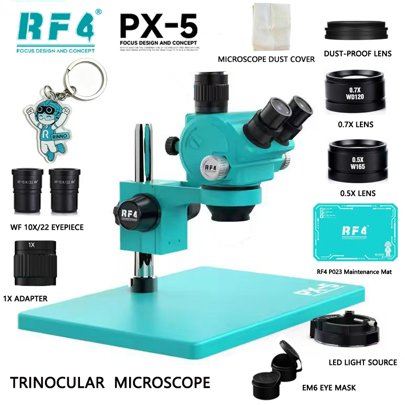 Electronics Repair Simulator - Microscópio Estéreo Trinocular RF4 Zoom Simul