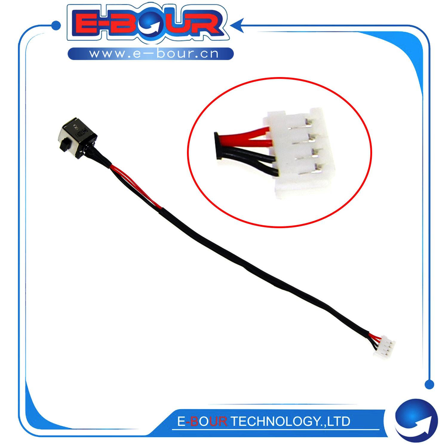 Charging Port Flex - 2 pçs portátil dc power jack