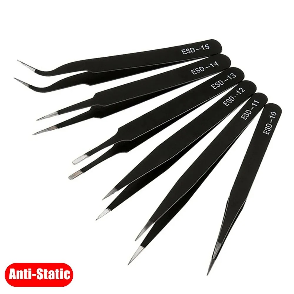 Electronics Repair Tools And Equipment - Conjunto de pinças de precisão esd,