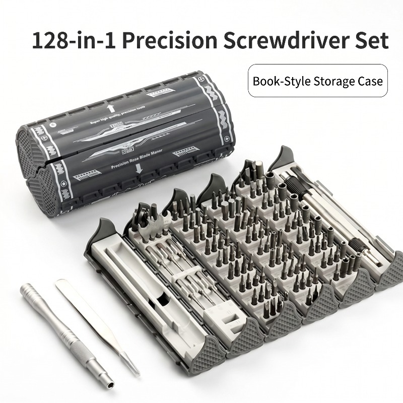 Electronics Repair Book - Kit de Chaves de Fenda 128
