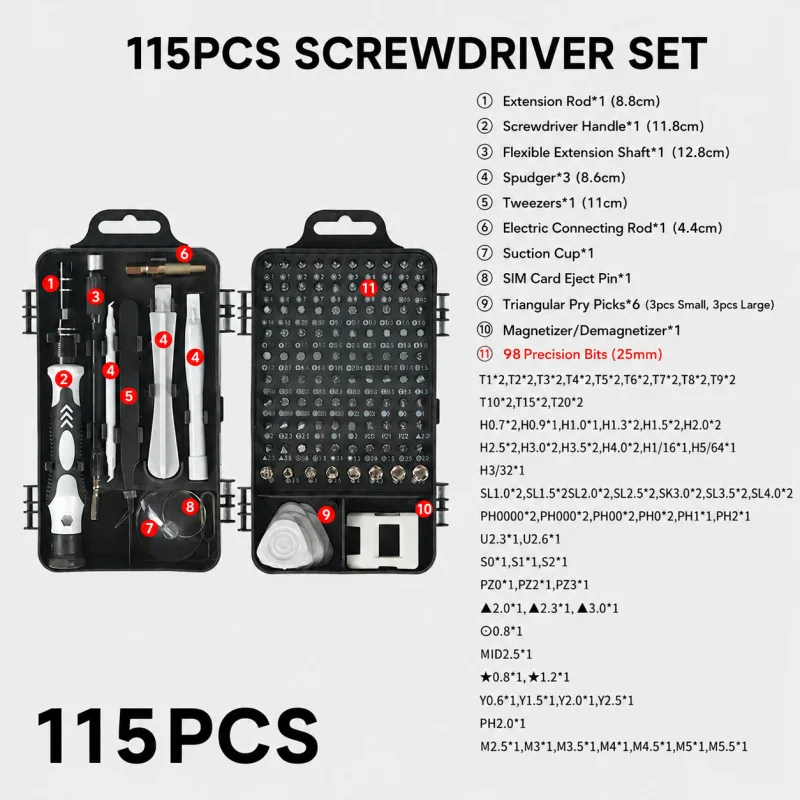 Conjunto de Chaves de Fenda Ma - Electronics Repair Services avaliação e preço