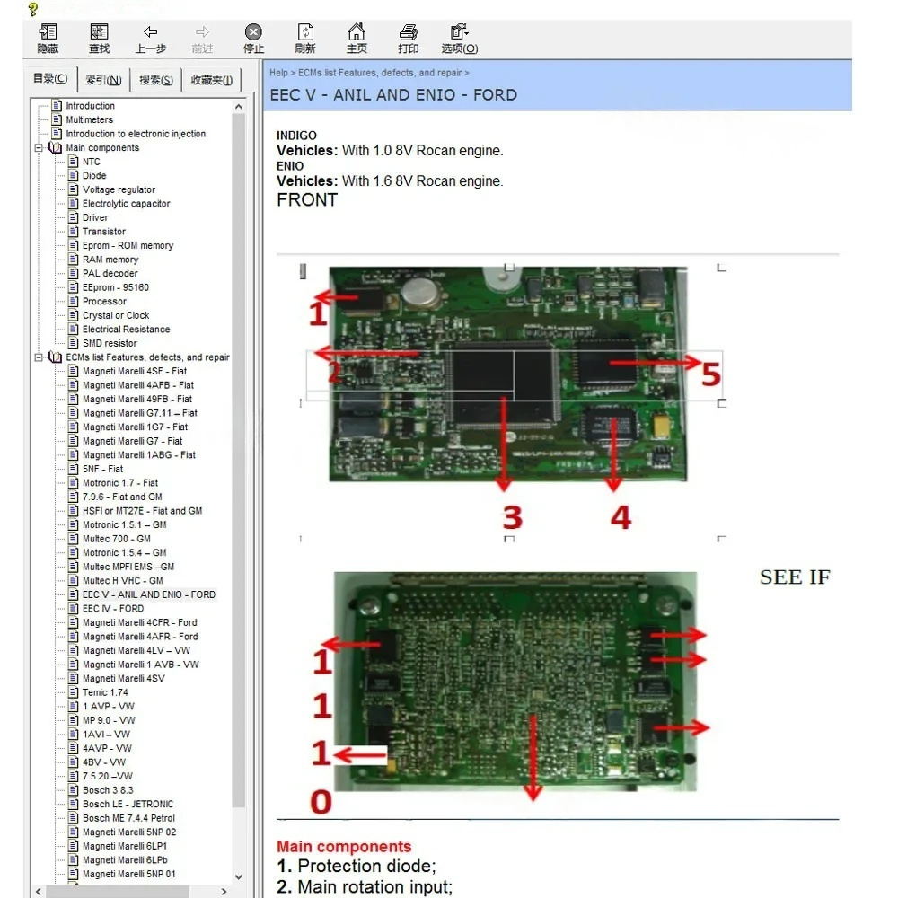 Software de Reparo de ECU: Rep - Electronics Repair Book avaliação e preço